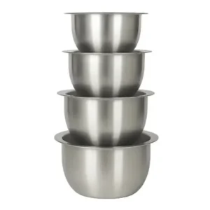 4-Piece Stainless Sufuria Set