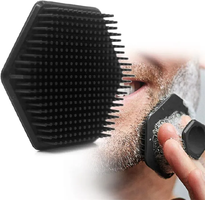 silicone face scrubber for men