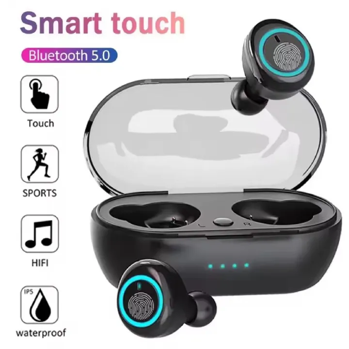 new y50 bluetooth tws wireless earbuds