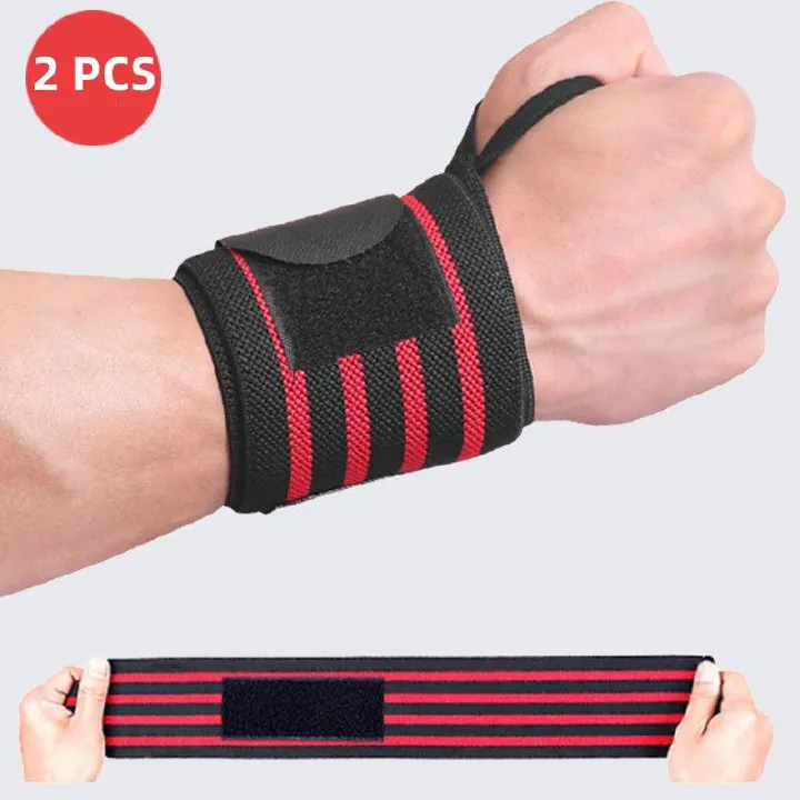 2PCS Sports Wrist Compression Bands