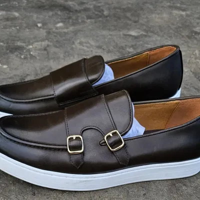 versace casual leather