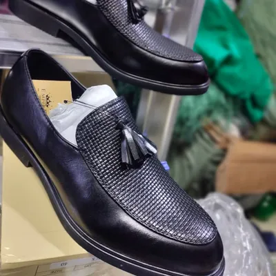 brown official shoes