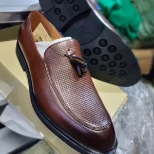 brown official shoes