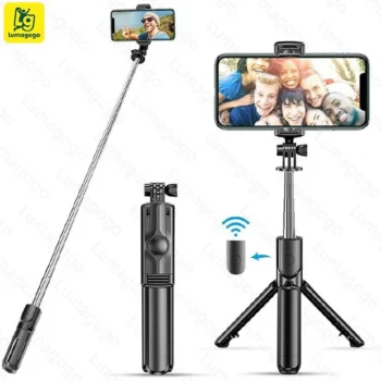Multifunctional Tripod Selfie Stick with Wireless Remote