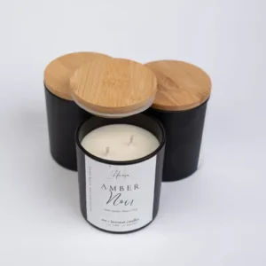 Scented Candle - (Amber Noir)